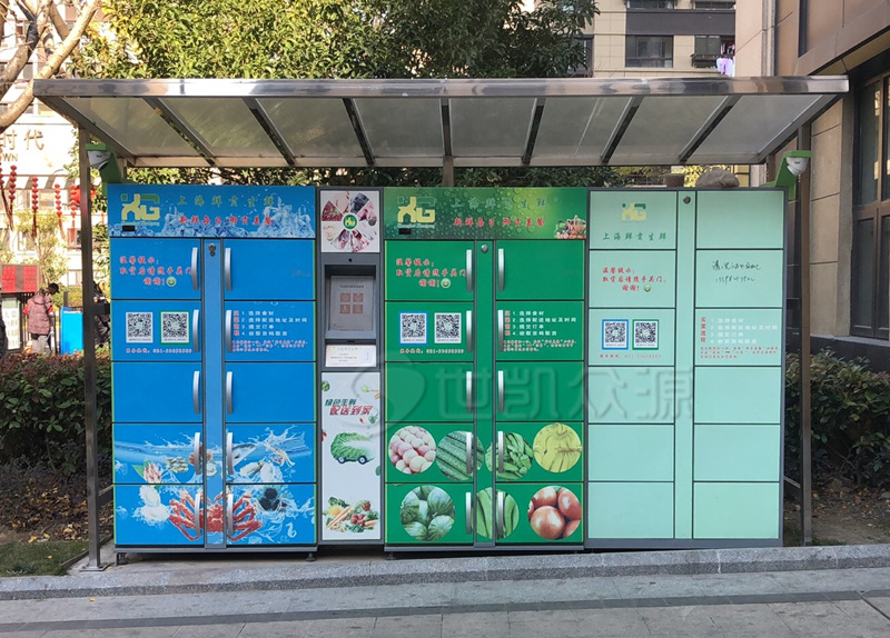 社区生鲜冷藏自提柜
